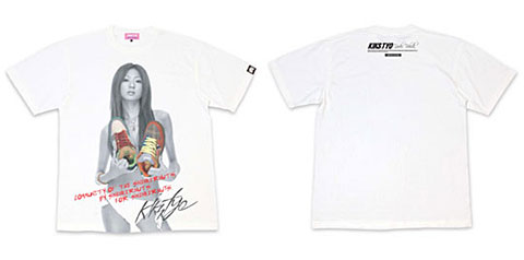 Kiks TYO x Yuko Ishida – &quot;What The Girl&quot; tee