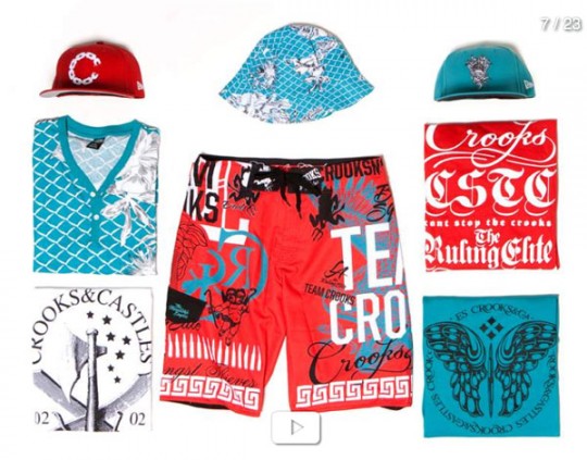 Crooks & Castles Summer 2009 Collection (http://www.stylehunter.cz)