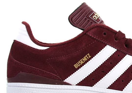 adidas Skateboarding / Tenisky Busenitz – Burgundy (http://www.stylehunter.cz)