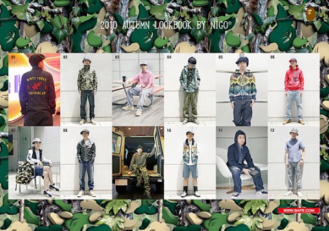 A Bathing Ape podzim 2010 / Lookbook by Nigo