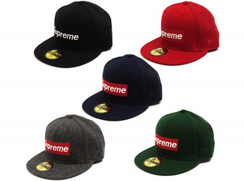 Supreme x New Era podzim/zima 2010 / Ikonické čepice Supreme