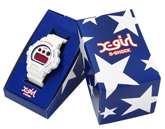 X-Girl x G-Shock / Klasické hodinky DW-6900 (http://www.stylehunter.cz)