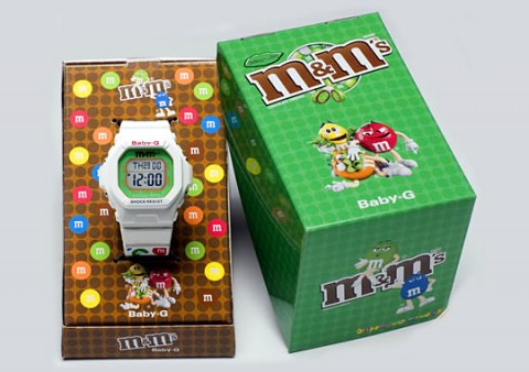 Casio x M&amp;M’s / Digitálky Baby-G Crispy Mint 