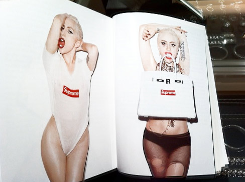 Supreme x Lady Gaga / Photos by Terry Richardson  (http://www.stylehunter.cz)