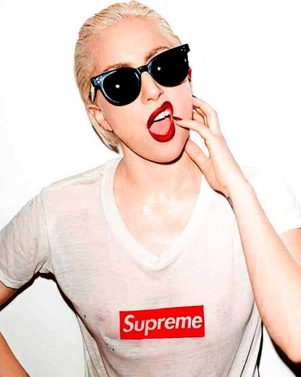 Supreme x Lady Gaga / Photos by Terry Richardson  (http://www.stylehunter.cz)