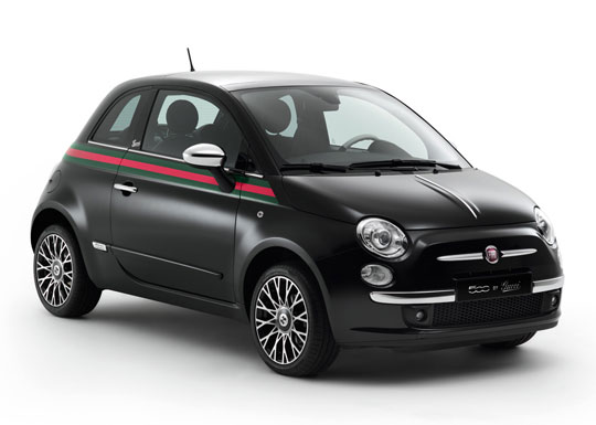 Fiat 500 by Gucci / Auto roku navržené v dílně Gucci (http://www.stylehunter.cz)