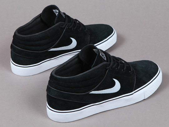 Nike SB Stefan Janoski Mid / Klasika v černém (http://www.stylehunter.cz)