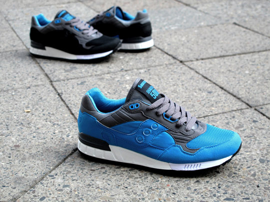 Solebox x Saucony / Jedna barevná kombinace = troje kecky (http://www.stylehunter.cz)