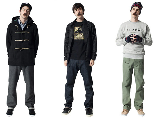 XLarge Holiday 2011 / Lookbook s japonským knírem