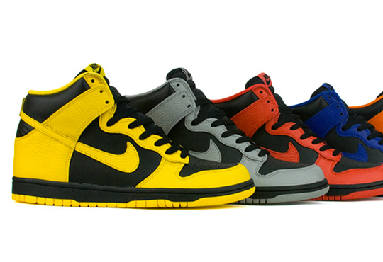 Kotníkové tenisky Nike Dunk High / Balíček March Madness (http://www.stylehunter.cz)