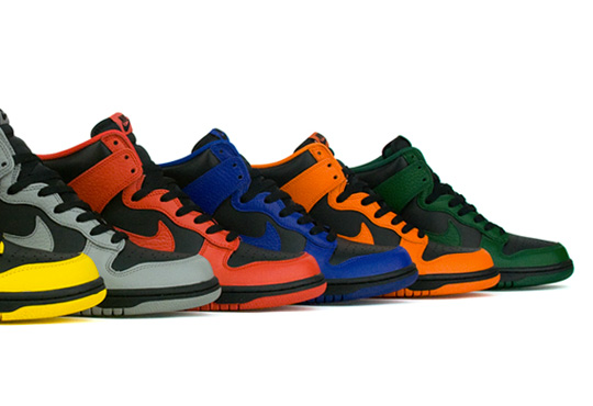 Kotníkové tenisky Nike Dunk High / Balíček March Madness (http://www.stylehunter.cz)