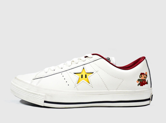 Converse One Star Super Mario Bros. OX / Mario útočí na tvůj botník (http://www.stylehunter.cz)