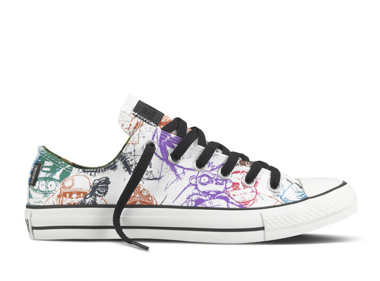 Converse x Gorillaz jaro 2012 / Šoubyznys teniskám svědčí (http://www.stylehunter.cz)