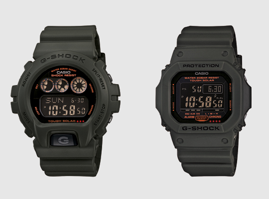 G-Shock Solar Military Green / Trocha maskování neuškodí