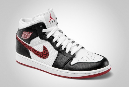 Tenisky Air Jordan 1 Phat White/Varsity Red - Kotníková rarita (http://www.stylehunter.cz)