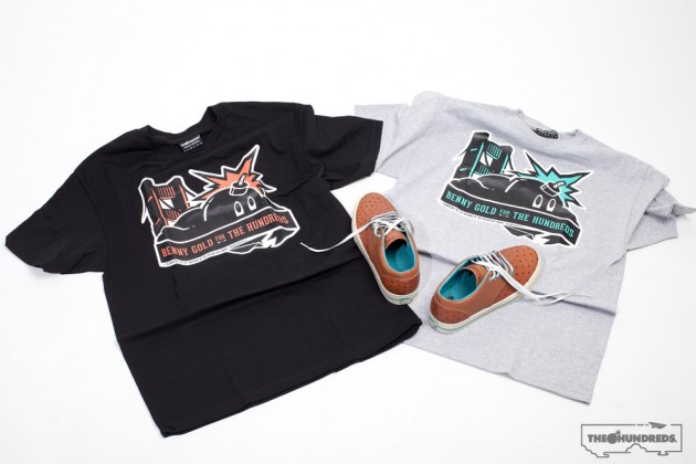 The Hundreds x Benny Gold / Tenisky Johnson Low + trika (http://www.stylehunter.cz)