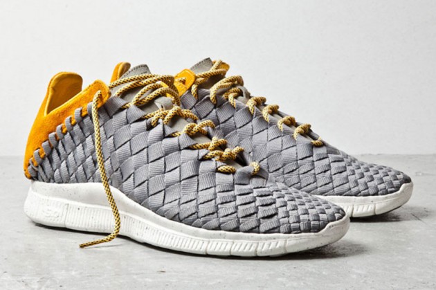 Nike Free Inneva Woven / Colorway Grey/Laser Orange (http://www.stylehunter.cz)