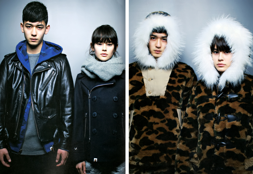 A Bathing Ape podzim/zima 2013 - Lookbook e-MOOK