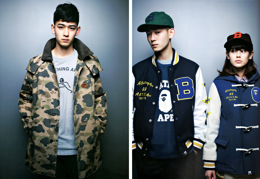 A Bathing Ape podzim/zima 2013 - Lookbook e-MOOK (http://www.stylehunter.cz)