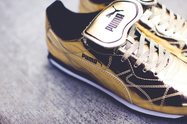 PUMA Avanti 24 Karat Gold / Zlato na nohou (http://www.stylehunter.cz)